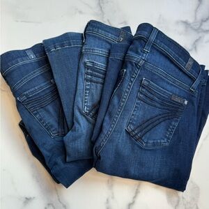 7 For All Mankind Dojo Lot